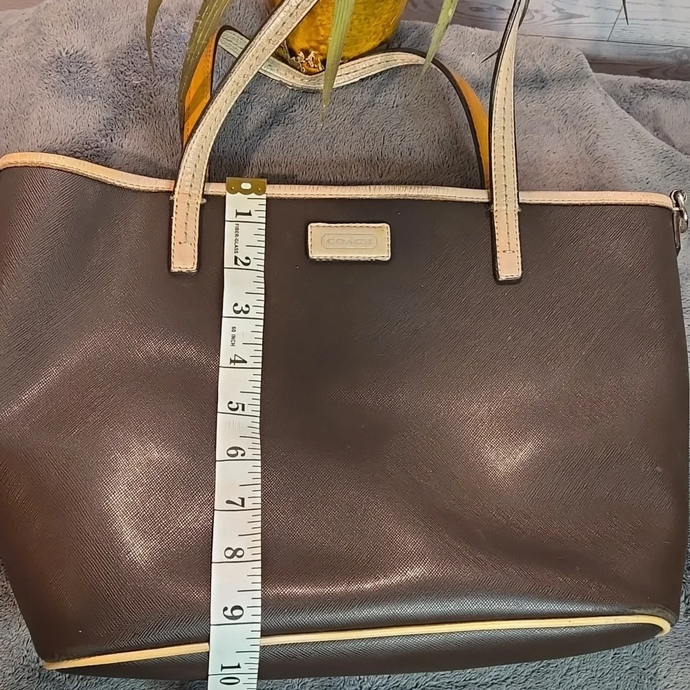Coach Park Metro Saffiano Leather Tote Bag